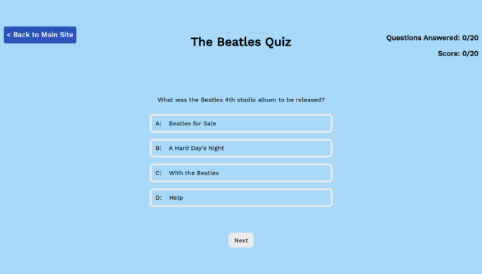 quiz screenshot